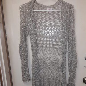 Long Crochet Sweater